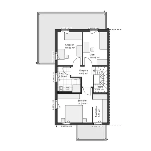 3 Zimmer Haus mit 115 m² in Duisburg – Bild 3