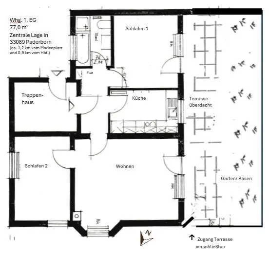 3 Zimmer Wohnung mit 77 m² in Paderborn – Bild 8