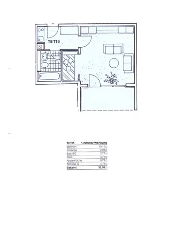 1 Zimmer Wohnung mit 35 m² in München – Bild 11