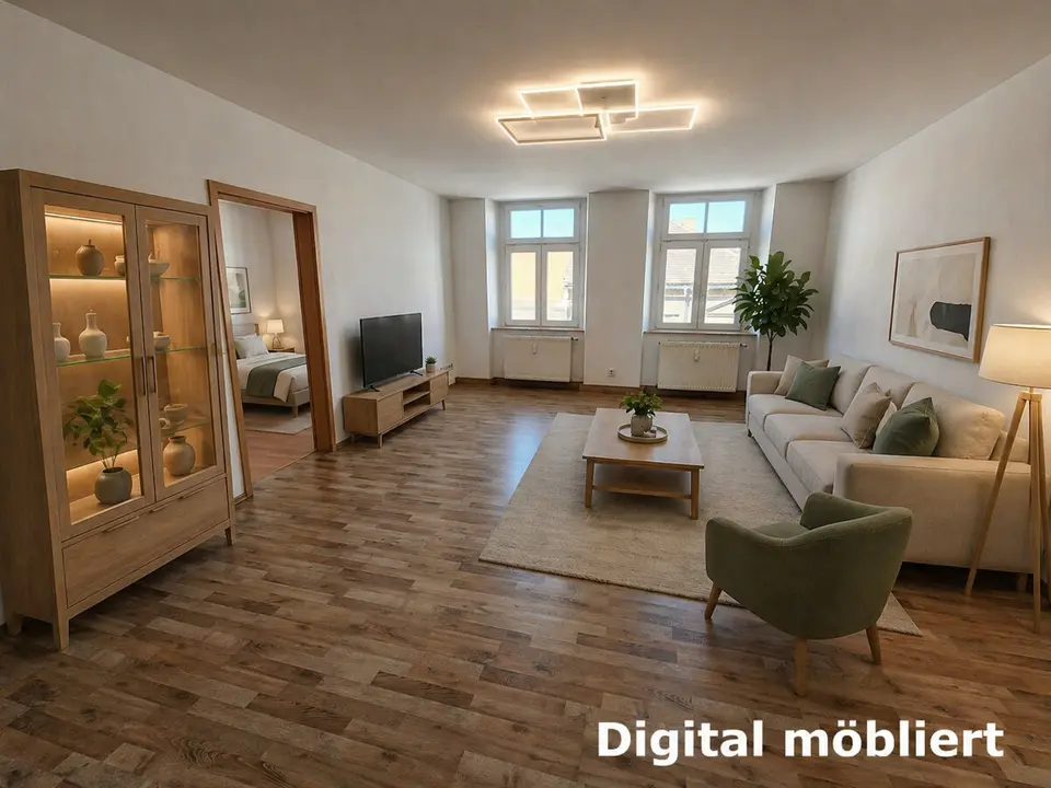 4 Zimmer Wohnung mit 108 m² in Löbau – Bild 1