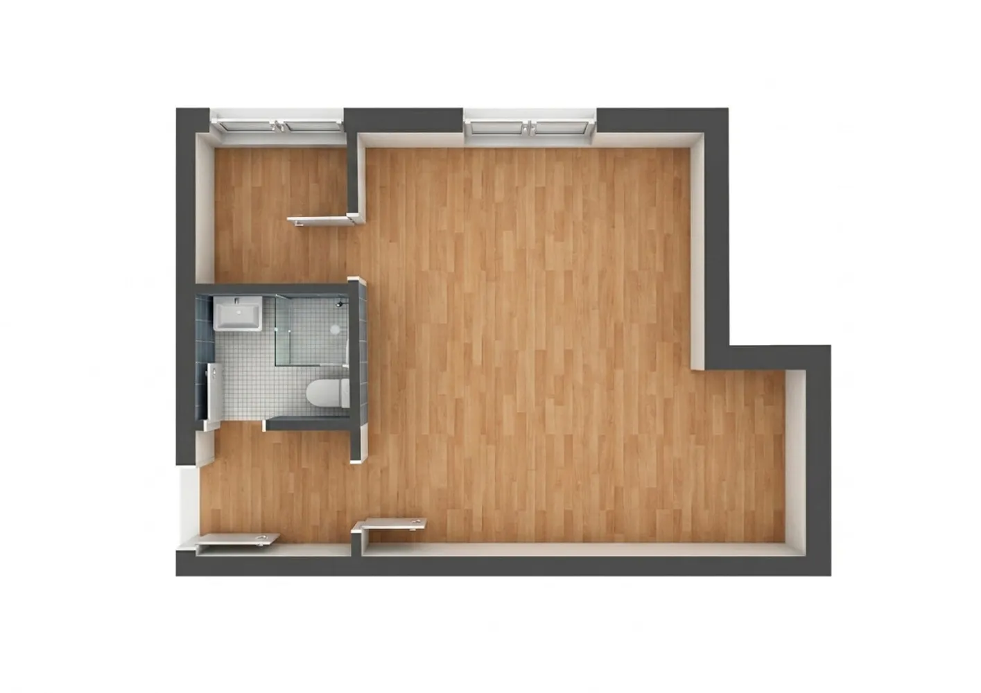 1 Zimmer Wohnung mit 37 m² in Coburg – Bild 5