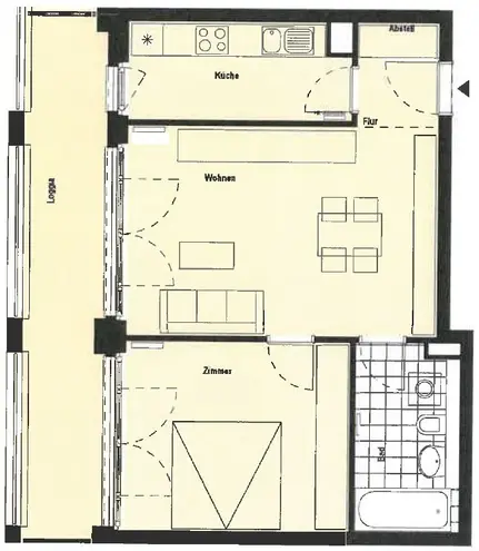 2 Zimmer Wohnung mit 62 m² in Frankfurt am Main – Bild 9