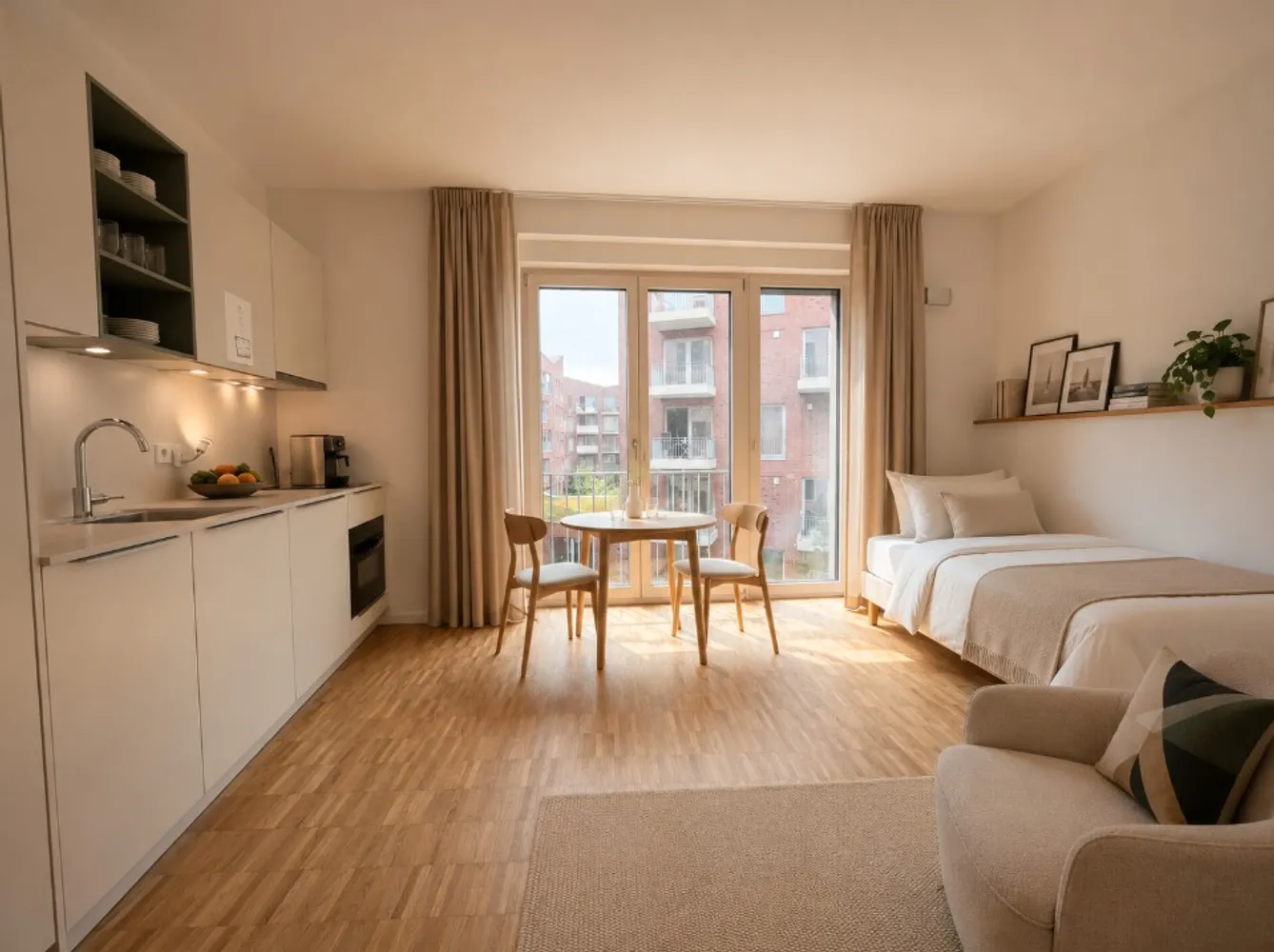1 Zimmer Wohnung mit 26 m² in Oldenburg – Bild 1