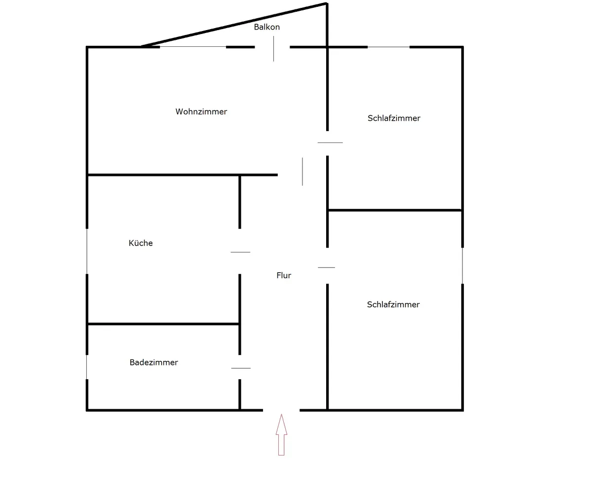3 Zimmer Wohnung mit 49 m² in Delmenhorst – Bild 6