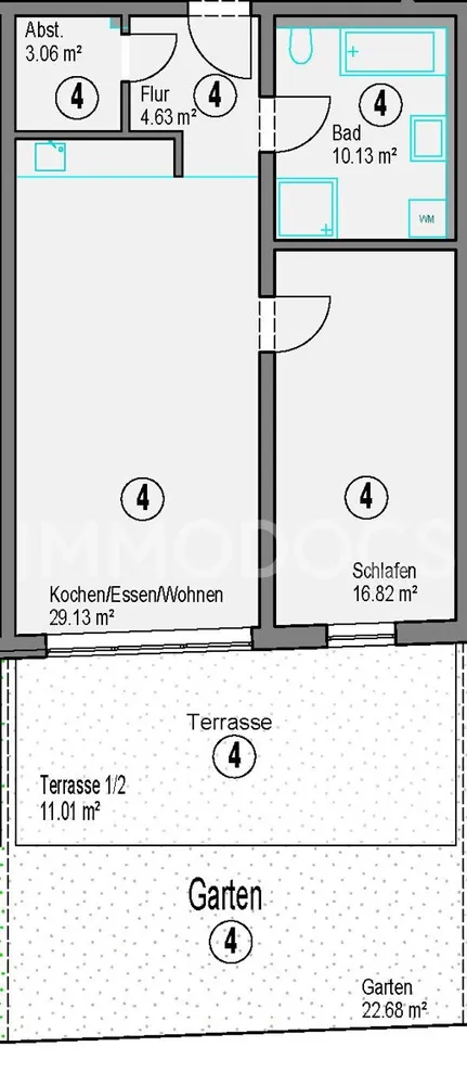 2 Zimmer Wohnung mit 75 m² in Kempten (Allgäu) – Bild 8