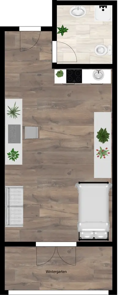 2 Zimmer Wohnung mit 19 m² in Passau – Bild 6