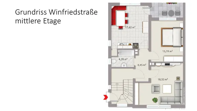 2 Zimmer Wohnung mit 60 m² in Paderborn – Bild 10