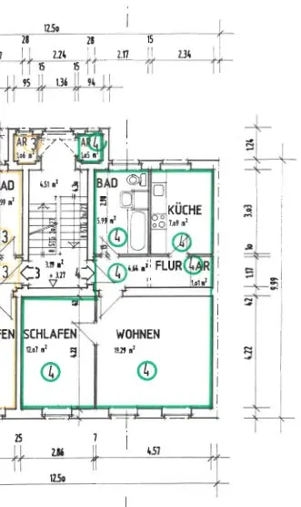 2 Zimmer Wohnung mit 56 m² in Dessau-Roßlau – Bild 3