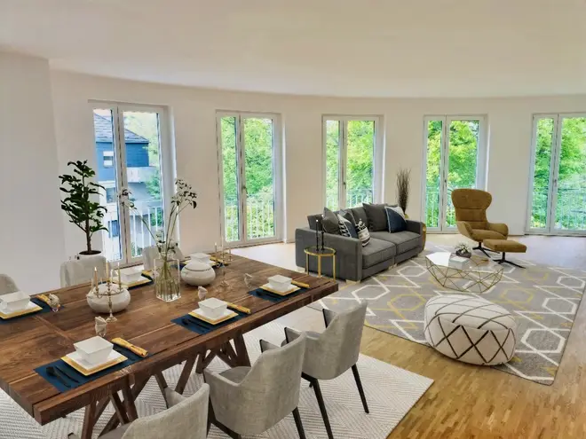 3 Zimmer Wohnung mit 168 m² in Frankfurt am Main – Bild 1