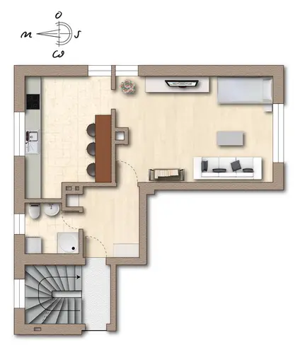 1 Zimmer Wohnung mit 47 m² in Krefeld – Bild 5