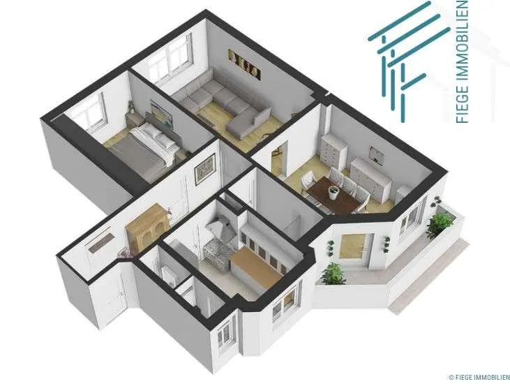 3 Zimmer Wohnung mit 90 m² in Offenbach – Bild 5