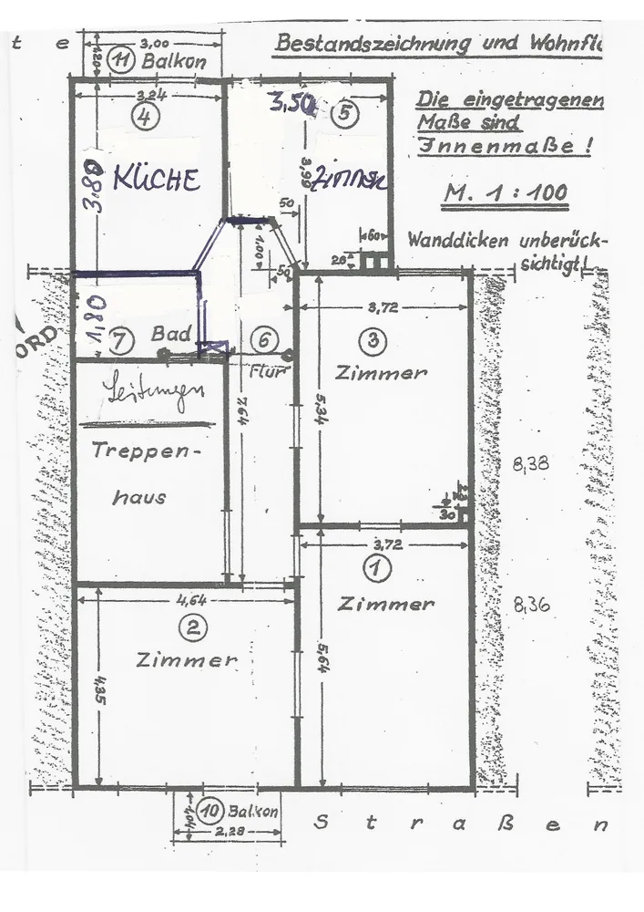 4 Zimmer Wohnung mit 106 m² in Lübeck – Bild 2