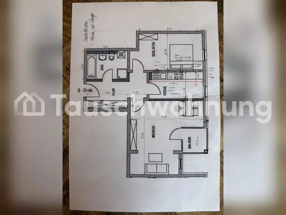 2 Zimmer Wohnung mit 50 m² in Rostock – Bild 6