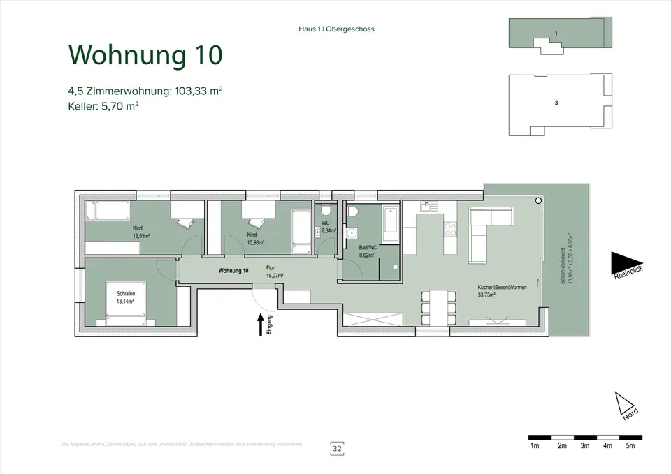 5 Zimmer Wohnung mit 103 m² in Waldshut-Tiengen – Bild 5