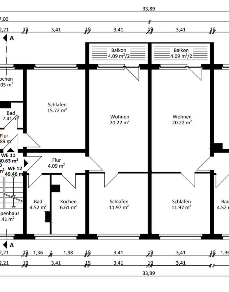 2 Zimmer Wohnung mit 50 m² in Magdeburg – Bild 1