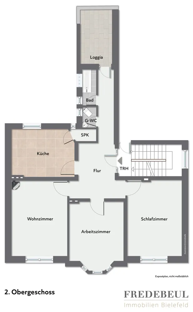 3 Zimmer Wohnung mit 102 m² in Bielefeld – Bild 12