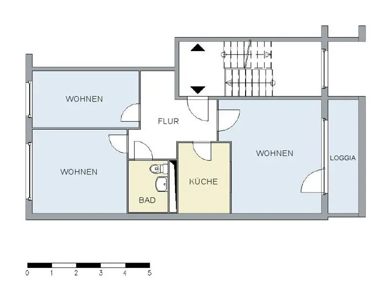 3 Zimmer Wohnung mit 63 m² in Neubrandenburg – Bild 4
