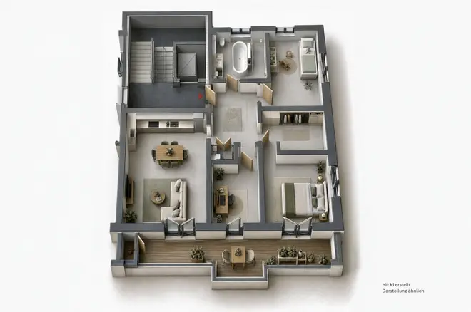 4 Zimmer Wohnung mit 92 m² in Magdeburg – Bild 2