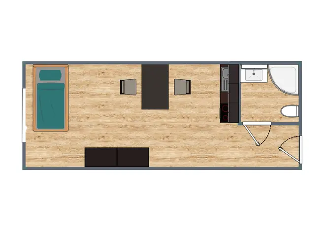 1 Zimmer Wohnung mit 24 m² in Ingolstadt – Bild 7