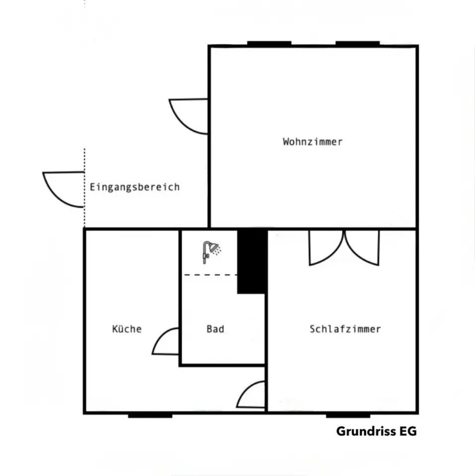2 Zimmer Wohnung mit 45 m² in Wernigerode – Bild 6