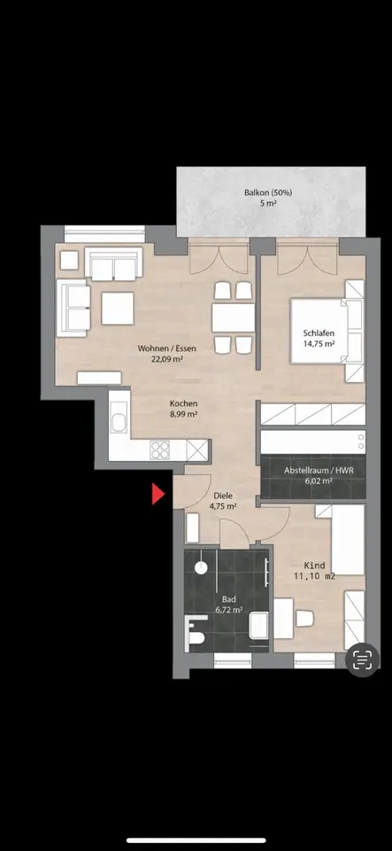 3 Zimmer Wohnung mit 80 m² in Delmenhorst – Bild 4