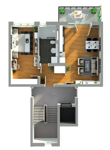 2 Zimmer Wohnung mit 57 m² in Braunschweig – Bild 4