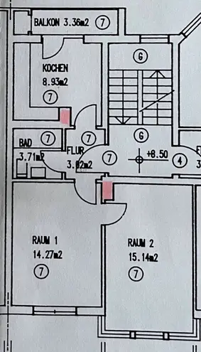 2 Zimmer Wohnung mit 46 m² in Mainz – Bild 11