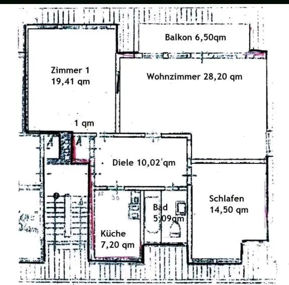 3 Zimmer Wohnung mit 87 m² in Bremen – Bild 10
