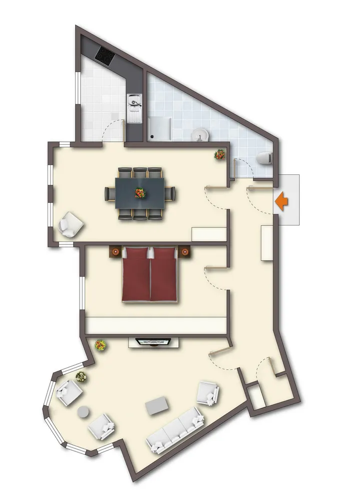 3 Zimmer Wohnung mit 89 m² in Bottrop – Bild 5
