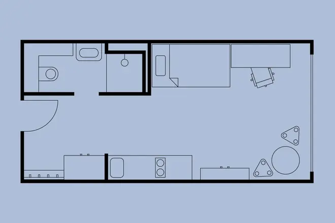 1 Zimmer Wohnung mit 23 m² in Frankfurt am Main – Bild 8