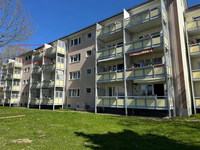 2 Zimmer Wohnung mit 46 m² in Lübeck – Bild 1
