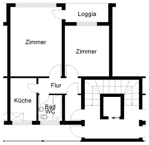 3 Zimmer Wohnung mit 65 m² in Osnabrück – Bild 9