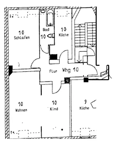 3 Zimmer Wohnung mit 72 m² in Frankfurt am Main – Bild 9