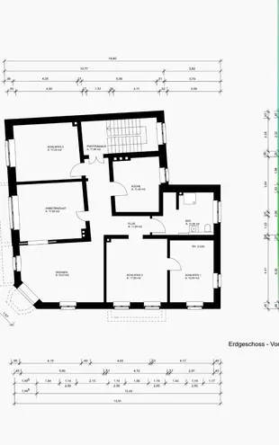 5 Zimmer Wohnung mit 125 m² in Bielefeld – Bild 2