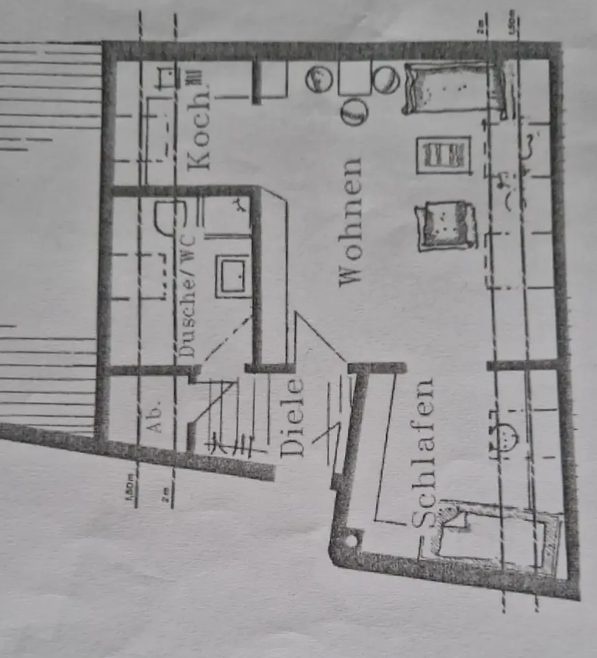 2 Zimmer Wohnung mit 36 m² in Würzburg – Bild 8