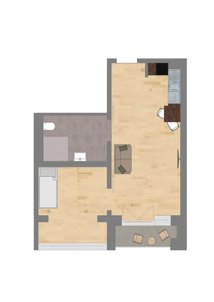 2 Zimmer Wohnung mit 45 m² in Frankfurt (Oder) – Bild 10