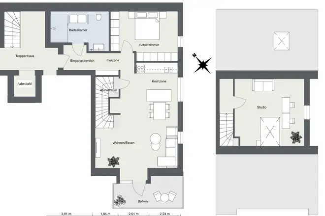 3 Zimmer Wohnung mit 94 m² in Bielefeld – Bild 3