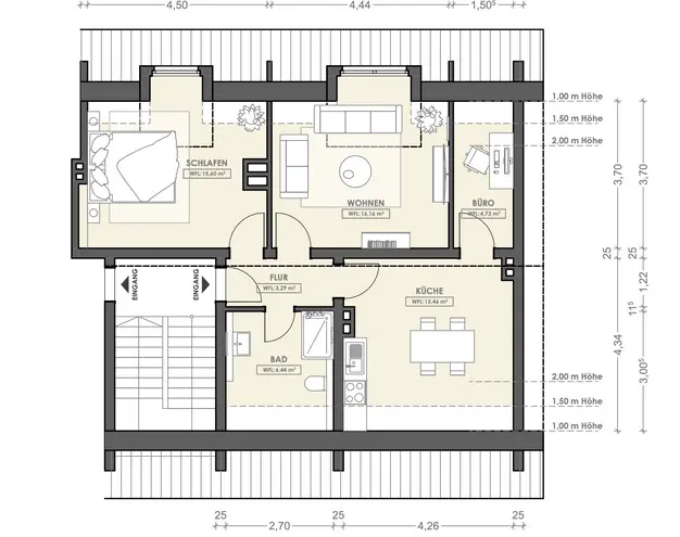 WG-Zimmer mit 18 m² in Hannover – Bild 7