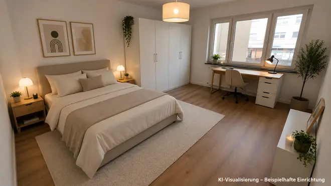 2 Zimmer Wohnung mit 60 m² in Wuppertal – Bild 2