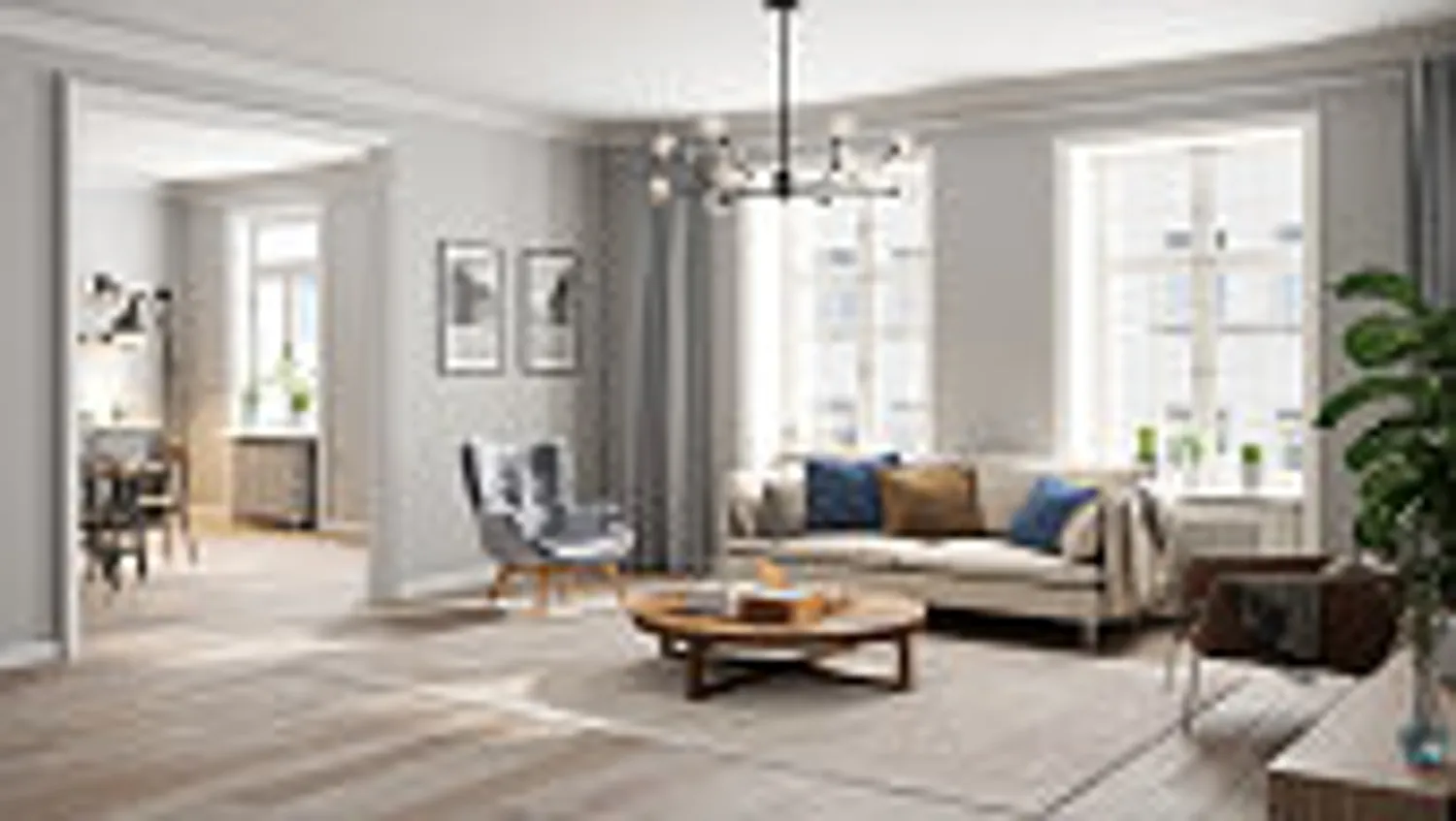 3 Zimmer Wohnung mit 45 m² in Hamm – Bild 1