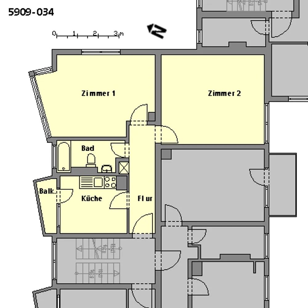 2 Zimmer Wohnung mit 62 m² in Pforzheim – Bild 4