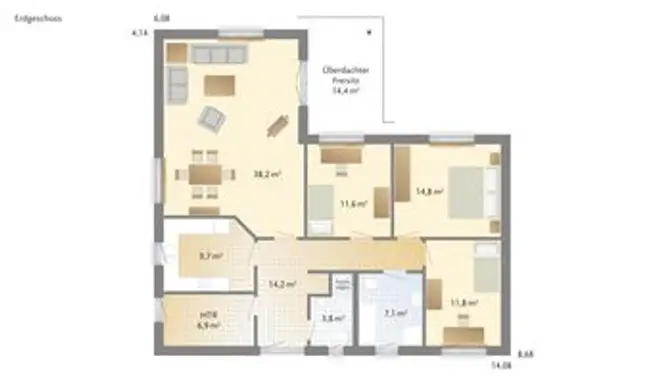 4 Zimmer Haus mit 120 m² in Leverkusen – Bild 3