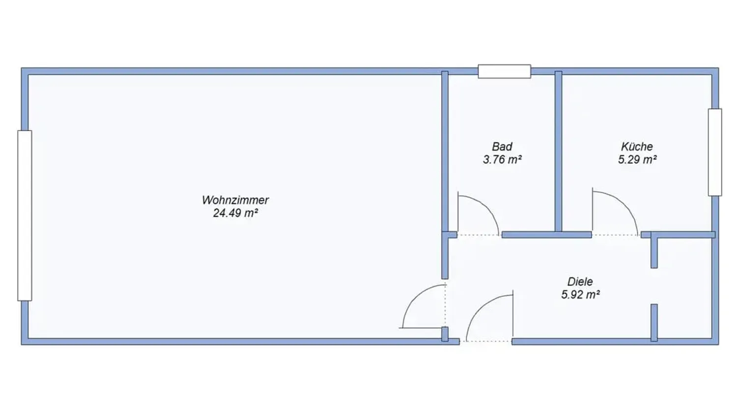 1 Zimmer Wohnung mit 40 m² in Berlin – Bild 12