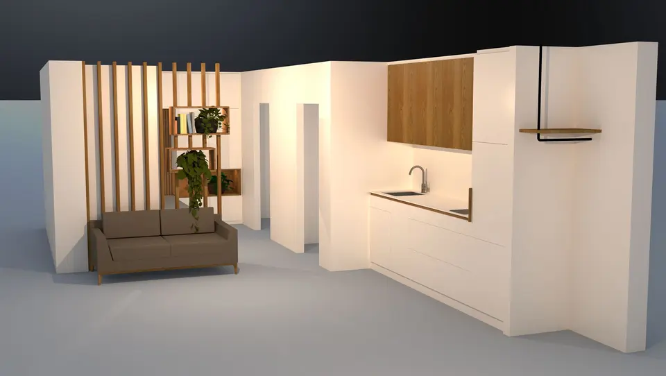 2 Zimmer Wohnung mit 40 m² in Crailsheim – Bild 2