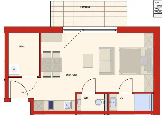 2 Zimmer Wohnung mit 40 m² in Crailsheim – Bild 5