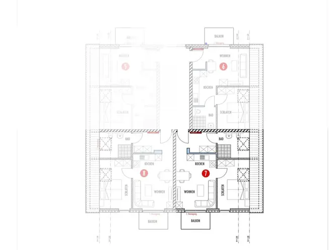 2 Zimmer Wohnung mit 42 m² in Münster – Bild 10