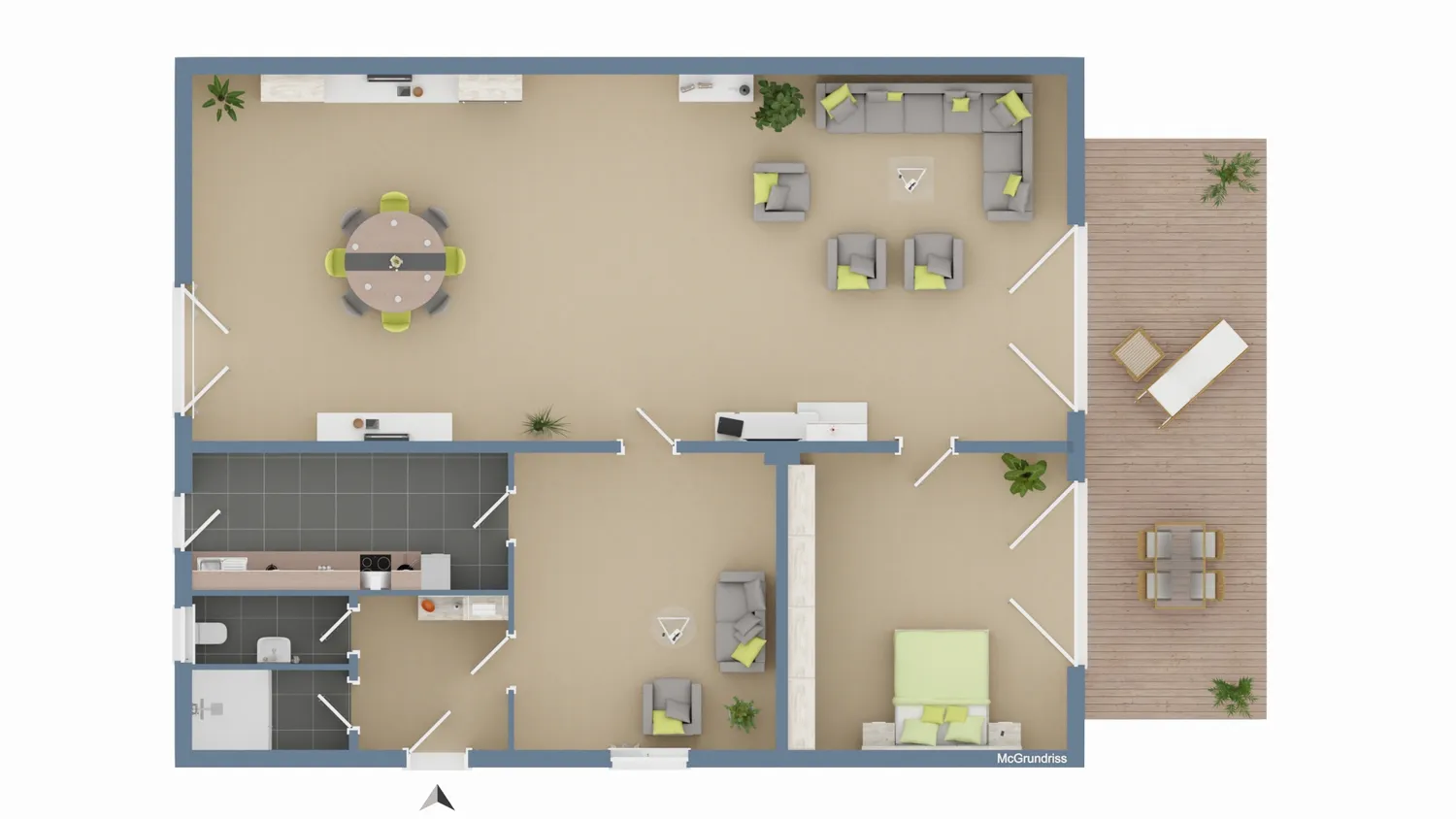 2 Zimmer Wohnung mit 78 m² in Celle – Bild 12