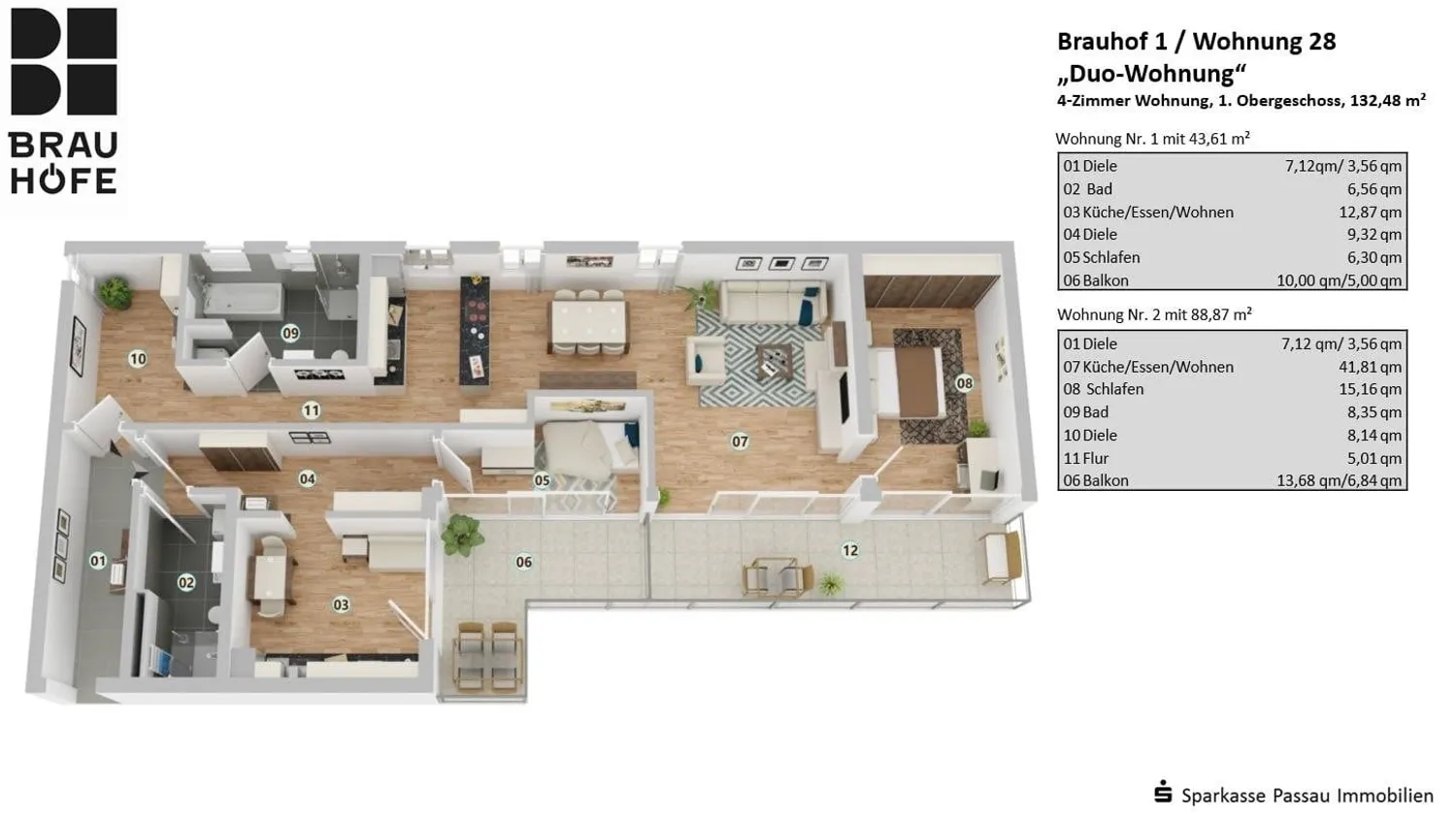 2 Zimmer Wohnung mit 44 m² in Passau – Bild 10