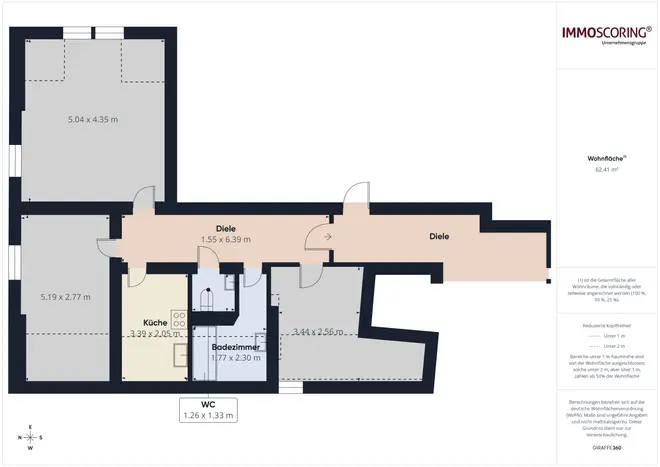 3 Zimmer Wohnung mit 65 m² in Chemnitz – Bild 12