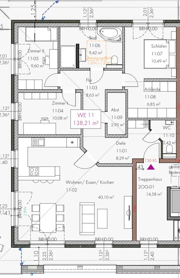 4 Zimmer Wohnung mit 138 m² in Düren – Bild 5